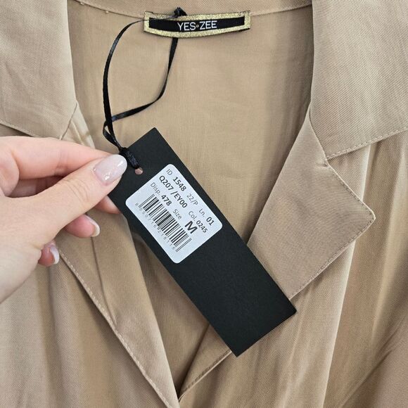 Yes-Zee jumpsuit Safari Romper suit size M New - Picture 4 of 9